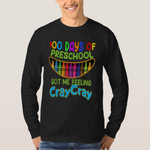 100 dagen kleuterschool Cray Cray Kids leerlingen T-shirt
