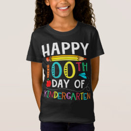 100 dagen kleuterschool - Gefeliciteerd met de 100 T-shirt