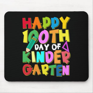 100 dagen kleuterschool Kinder 100ste schooldag Muismat