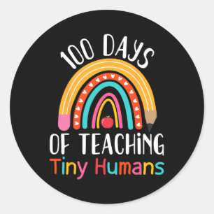 100 dagen kleuterschool kleuterschool Pre K Te Ronde Sticker