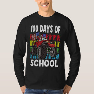 100 dagen kleuterschool monstruum vrachtwagens  1 t-shirt