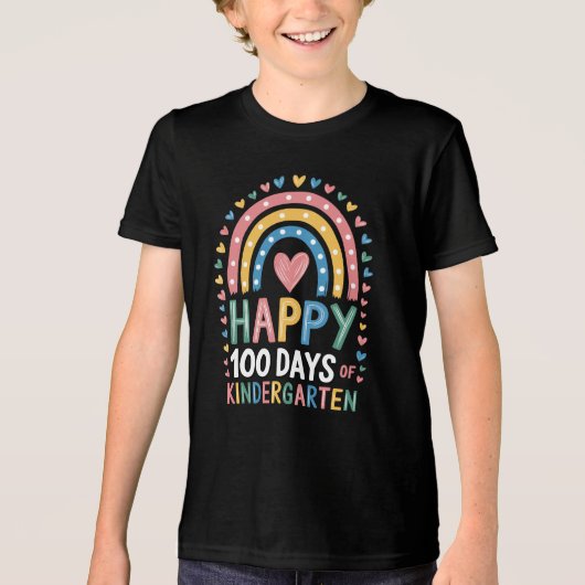 100 dagen kleuterschool T-shirt (Voorkant)
