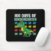 100 dagen kleuterschool Trex Dinosaurus 100e dag S Muismat (Met muis)
