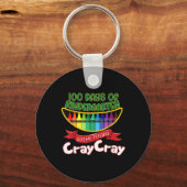 - 100 dagen kleuterschool zorgen ervoor dat ik me  sleutelhanger (Voorkant)