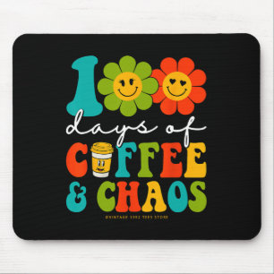 100 dagen koffie & amp; Chaos leraar 100 dagen van Muismat