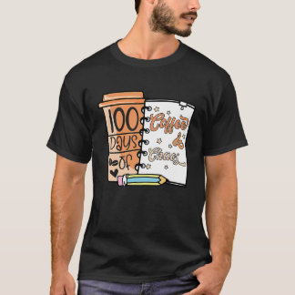 100 dagen koffie- en chaodocenten 100e dag S T-shirt