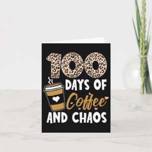 100 dagen koffie en chaos 100 dagen school F Kaart