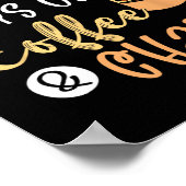 100 dagen koffie en chaos 100 dagen school t poster (Hoek)