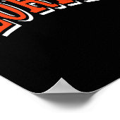 100 dagen koffie en chaos 100ste dag school leraar poster (Hoek)