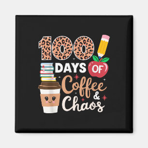 100 dagen koffie en chaos leraar 100ste dag van de magneet