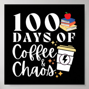100 dagen koffie en chaos poster