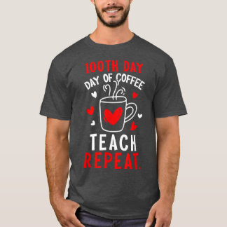 100 dagen koffieopleiding 100e dag t-shirt