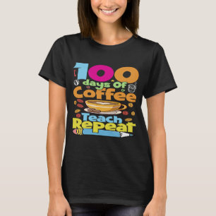 100 dagen koffiepauze van 100 dagen t-shirt