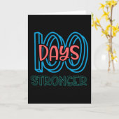 100 dagen krachtiger kaart (Gele Bloem)