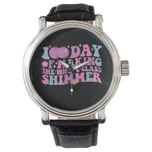 100 dagen lang de hele klas laten schitteren Disco Horloge
