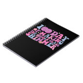 100 dagen lang de hele klas laten schitteren Disco Notitieboek (Linkerzijde)