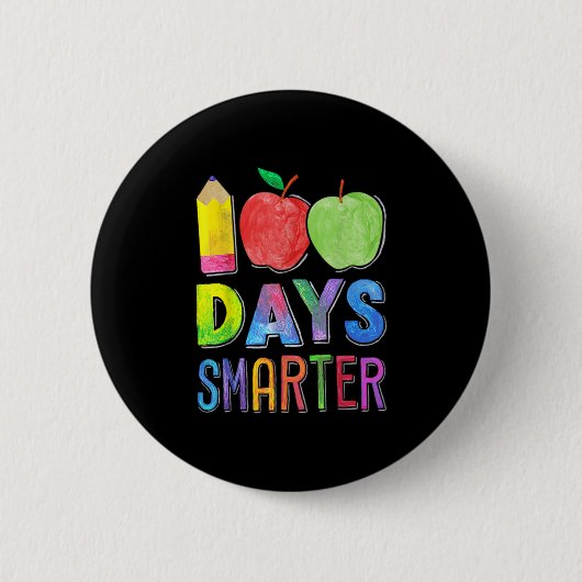 100 dagen later 100 dagen lerares la school ronde button 5,7 cm (Voorkant)