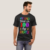 100 dagen later 100e dag school t-shirt (Voorkant volledig)