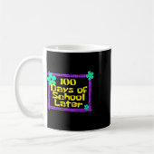 100 dagen later 100e schooldag koffiemok (Links)