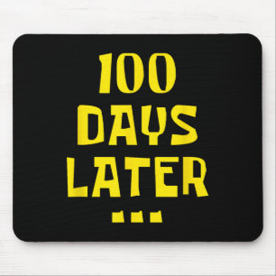 100 dagen later 100ste Dag van de Kinder Schooller Muismat