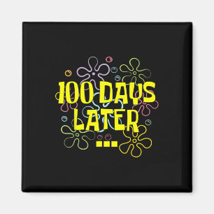 100 dagen later leraar en leerling 100ste dag van magneet