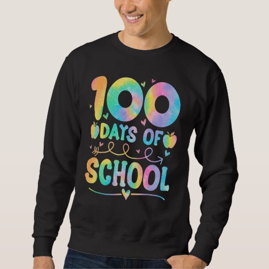 100 dagen leergierij 100e dag van schoolkoor trui (Voorkant)