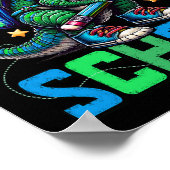 100 dagen leerlingstijd 100 dagen slimmer 100 dage poster (Hoek)