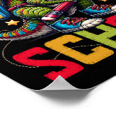 100 dagen leerlingstijd 100 dagen slimmer 100 dage poster (Hoek)