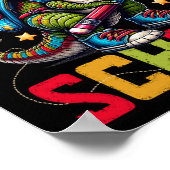 100 dagen leerlingstijd 100 dagen slimmer 100 dage poster (Hoek)