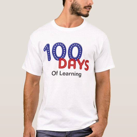 100 DAGEN LEERSCHOOL T-SHIRT SJABLOON (Voorkant)