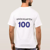 100 DAGEN LEERSCHOOL T-SHIRT SJABLOON (Achterkant)