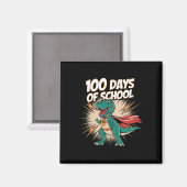 100 dagen leraar Dido Hero 100ste dag Magneet (Voorkant / Achterkant)