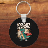 100 dagen leraar Dido Hero 100ste dag Sleutelhanger (Voorkant)