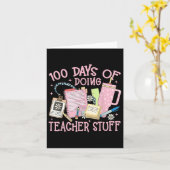 100 dagen lerarenwerk doen 100ste dag van de kaart (Gele Bloem)