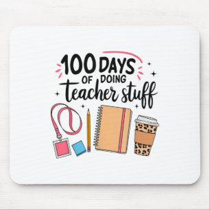 100 dagen lerarenwerk Happy 100th Day Muismat