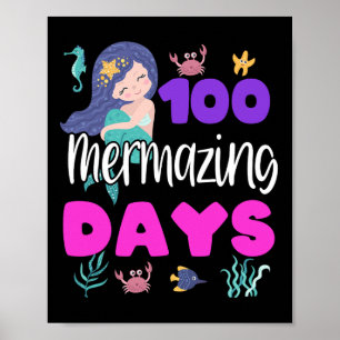 100 dagen lesgeven studenten Gi Poster