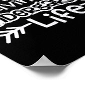 100 dagen leven dat Kind van de Kindergarten Poster (Hoek)