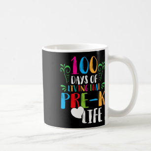 100 dagen leven dat pre-k life100days van school koffiemok