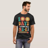 100 dagen leven die 100e dag leven t-shirt (Voorkant volledig)
