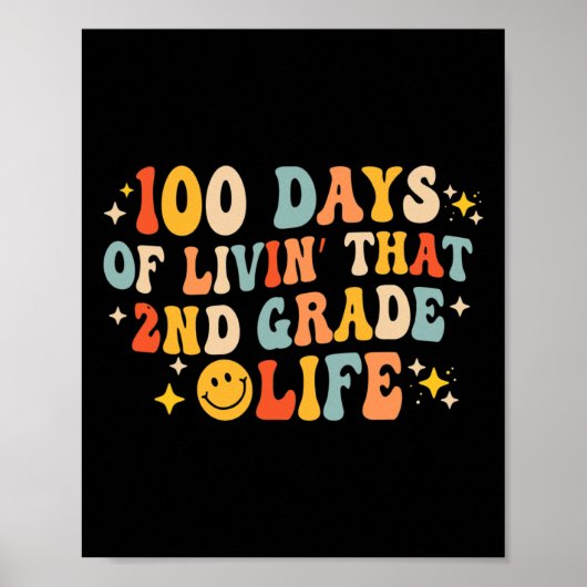 100 dagen leven die tweede graad 100e dag poster (Voorkant)