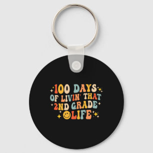 100 dagen leven die tweede graad 100e dag sleutelhanger