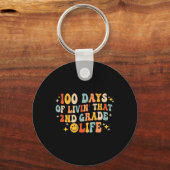 100 dagen leven die tweede graad 100e dag sleutelhanger (Voorkant)