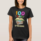 100 dagen lezen 100e schooldag t-shirt (Voorkant)