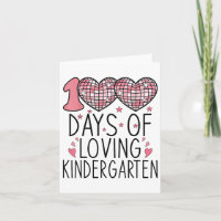 100 dagen liefde voor de kleuterschool Hart 100ste