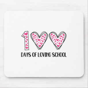 100 dagen liefde voor school 100ste dag van school muismat