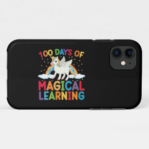 100 dagen magisch leerschool eenhoorn meisjes Case-Mate iPhone case