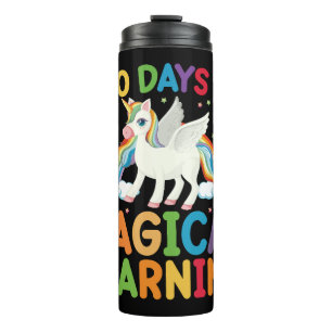 100 dagen magisch leerschool eenhoorn meisjes  thermosbeker