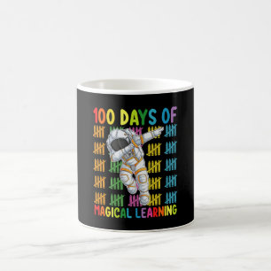 100 Dagen Magisch Leren Ruimtevaart School Koffiemok