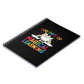 100 dagen magisch leren school eenhoorn meisjes  notitieboek (Linkerzijde)