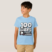 100 dagen Magisch leren T-shirt (Voorkant volledig)